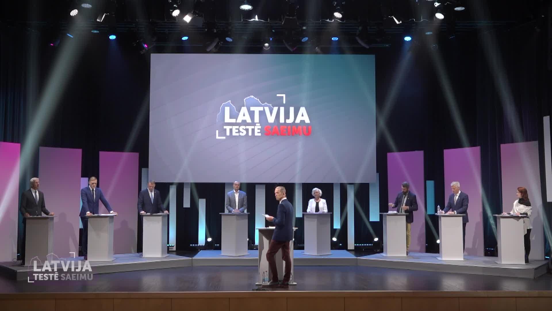 Latvija testē Saeimu