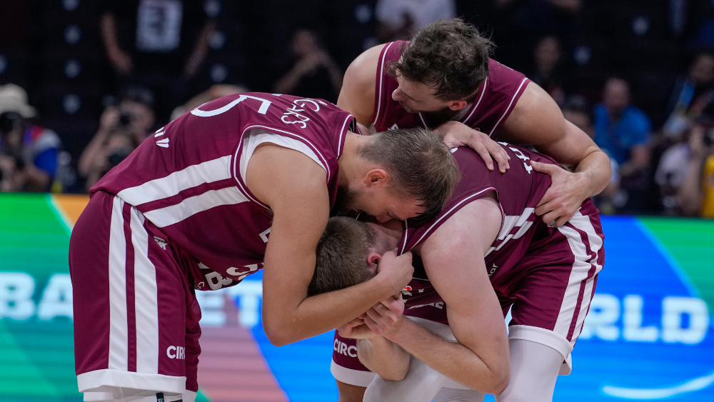 Latvijas basketbolisti piekāpjas Vācijai un turpinās cīņu par 5.vietu