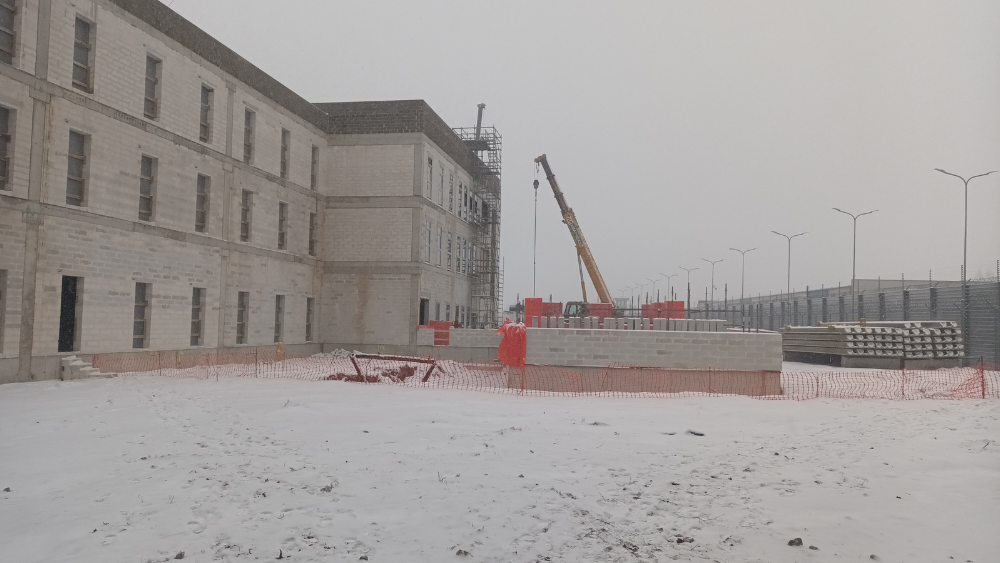Olaines cietuma teritorijā būvē mācību centru