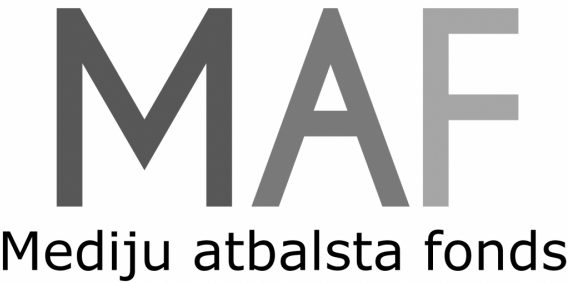 MAF logotips ar uzrakstu Mediju atbalsta fonds