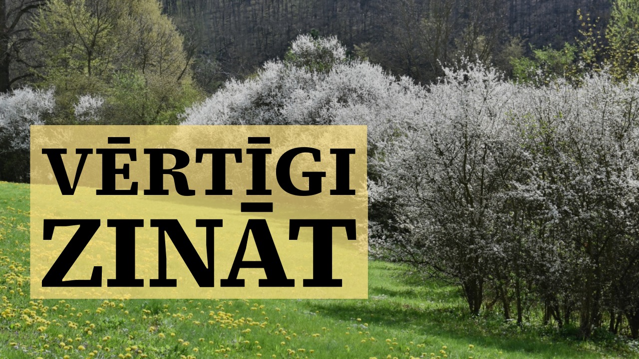 Vērtīgi zināt