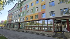 Aizkraukles klīnikas ēkas ārpuse