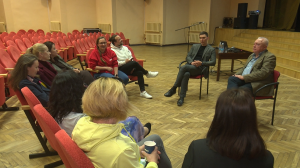 Krāslavas iedzīvotāju tikšanās ar sabiedriskā transporta pārstāvjiem kultūras namā