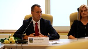 Ansis Bērziņš piedalās Talsu novada domes sēdē