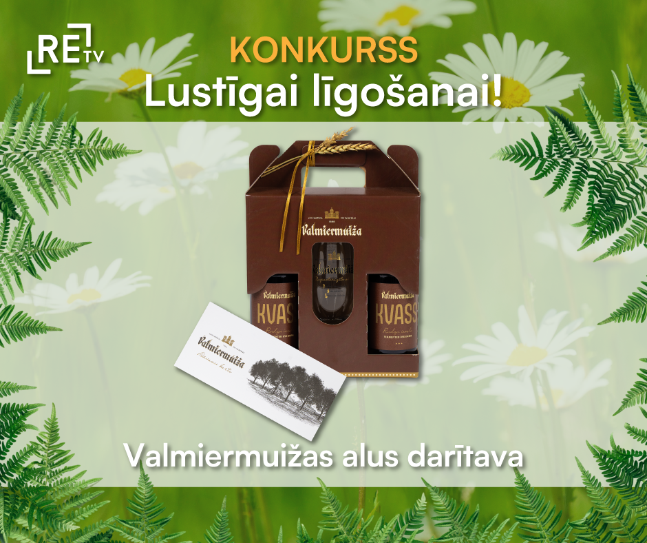 Valmiermuižas kvasa dāvanu komplekts ar glāzi un dāvanu karti