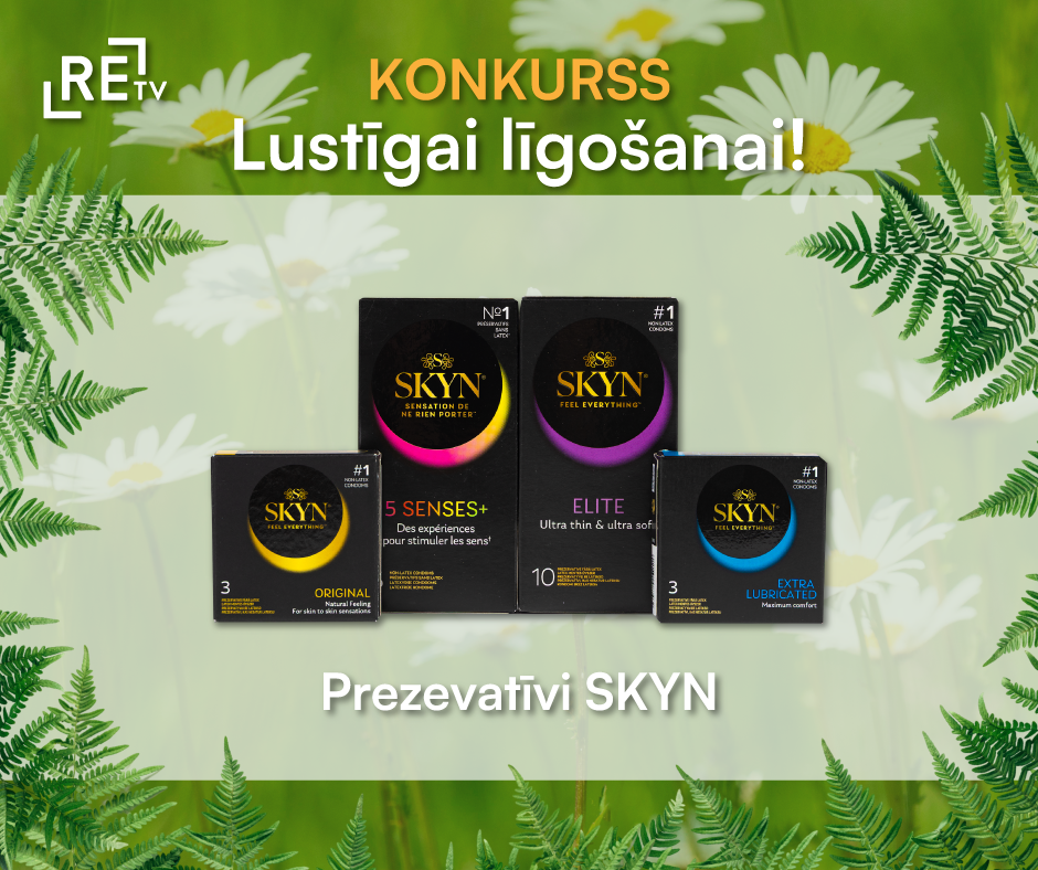 SKYN prezervatīvu iepakojumi dažādos variantos