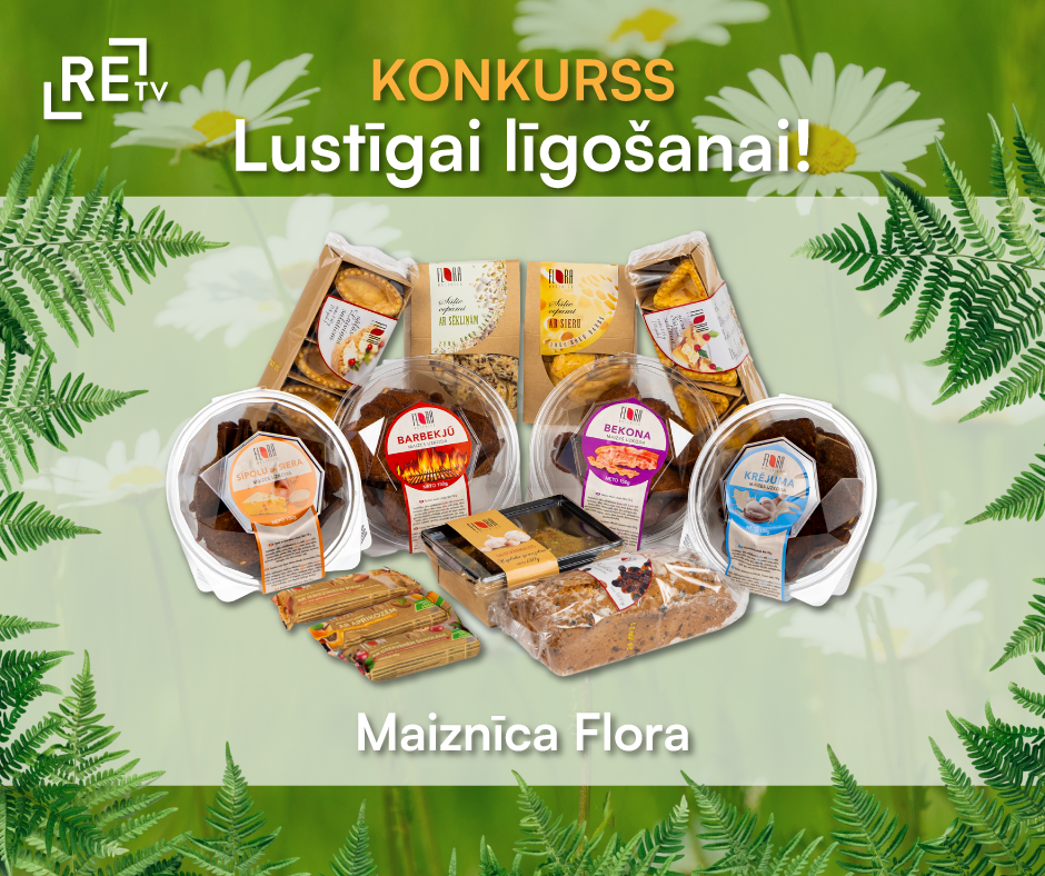 Flora uzkodu un maizes izstrādājumu komplekts svētkiem