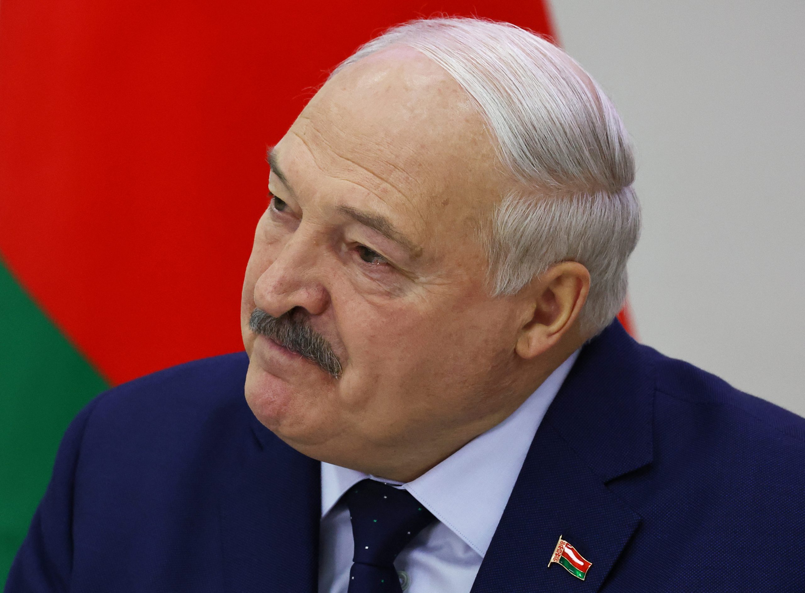 Baltkrievijas prezidents Aleksandrs Lukašenko oficiālā pasākumā