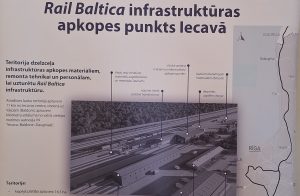 Rail Baltica infrastruktūras apkopes punkta plāns Iecavā
