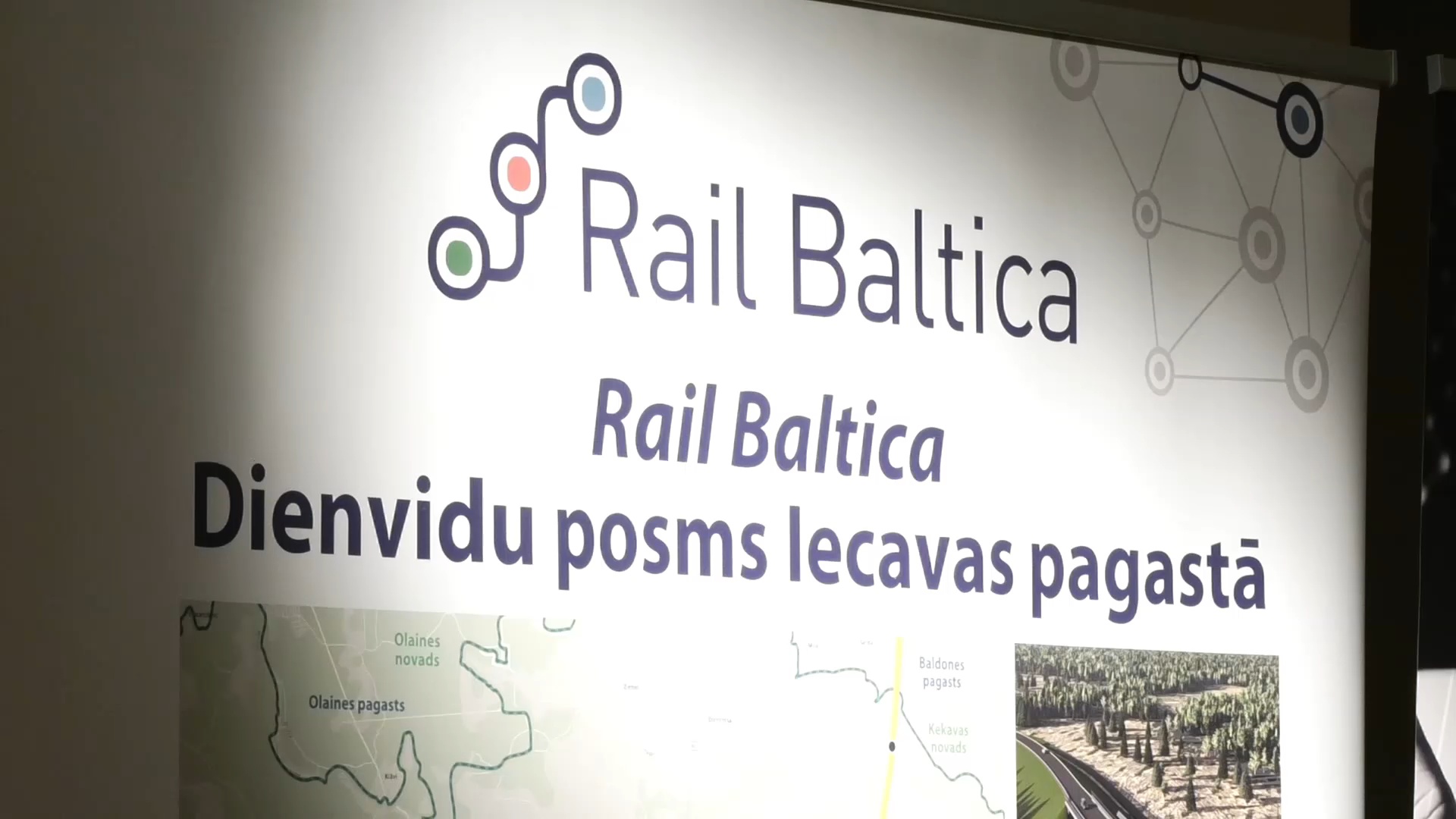 Rail Baltica dienvidu posms Iecavas pagastā