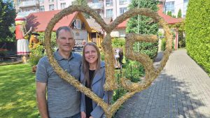 Jura Rītiņa un Kristīnes Zihmanes-Rītiņas veidotā Salmu muzeja 15 gadu jubileja Tukumā.