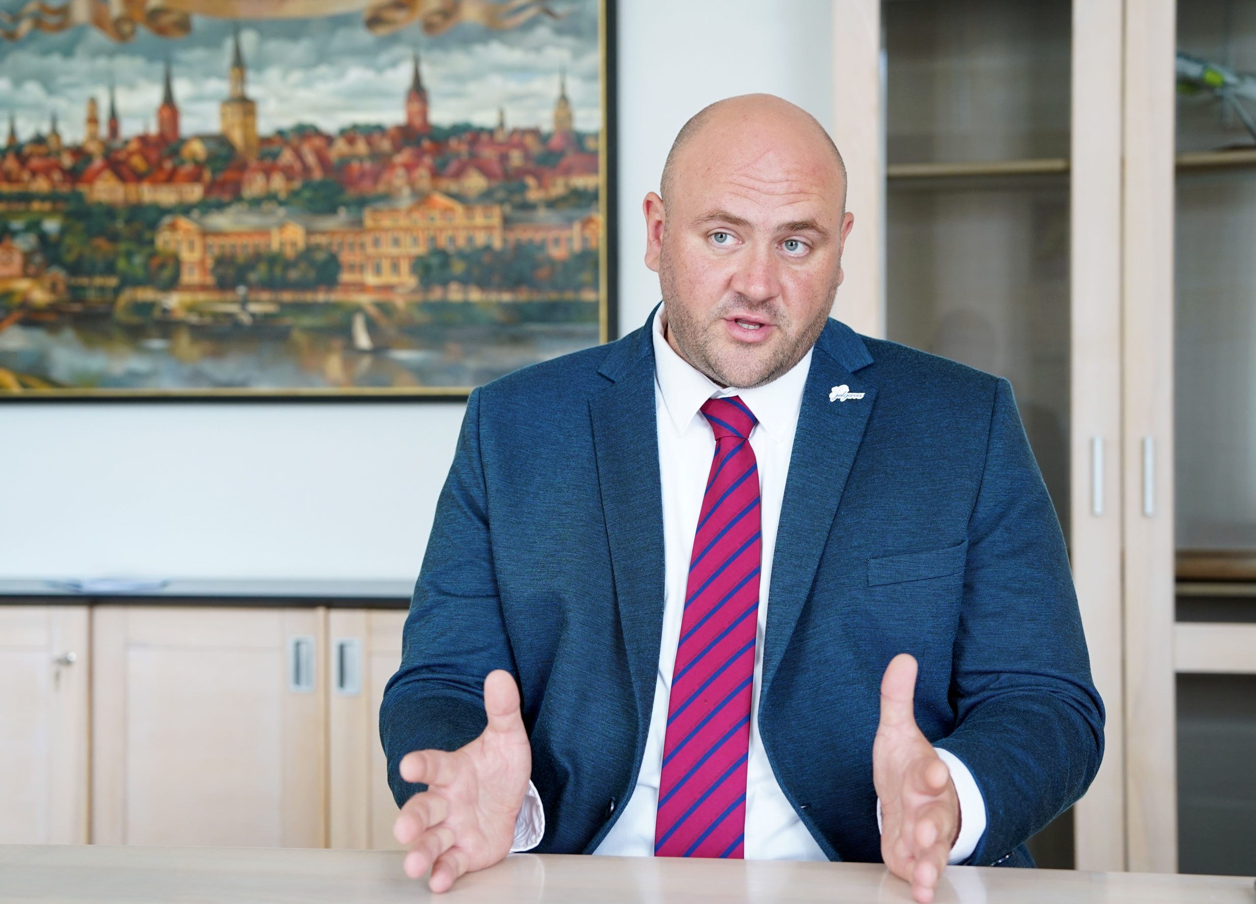 Jelgavas domes priekšsēdētājs Mārtiņš Daģis