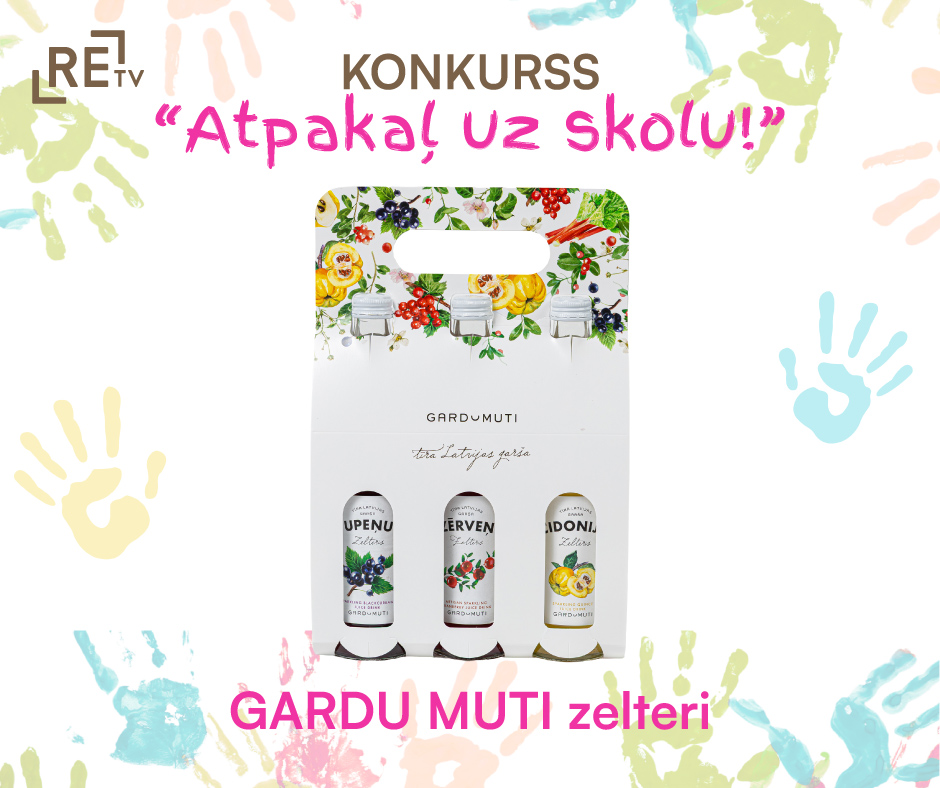 Atspirdzinošie GARDU MUTI zelteri konkursam “Atpakaļ uz skolu!”