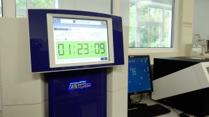 PCR analīžu iekārta laboratorijā