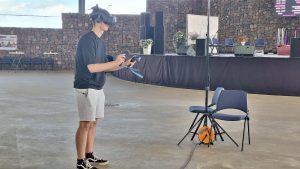Jauniešu VR aktivitāte DigiFest 2025 Jelgavā