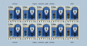 Latvijas pastmarka par orgānu ziedošanu