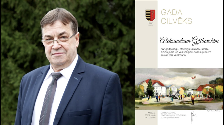 Ezernieku pamatskolas direktors Aleksandrs Gžibovskis.