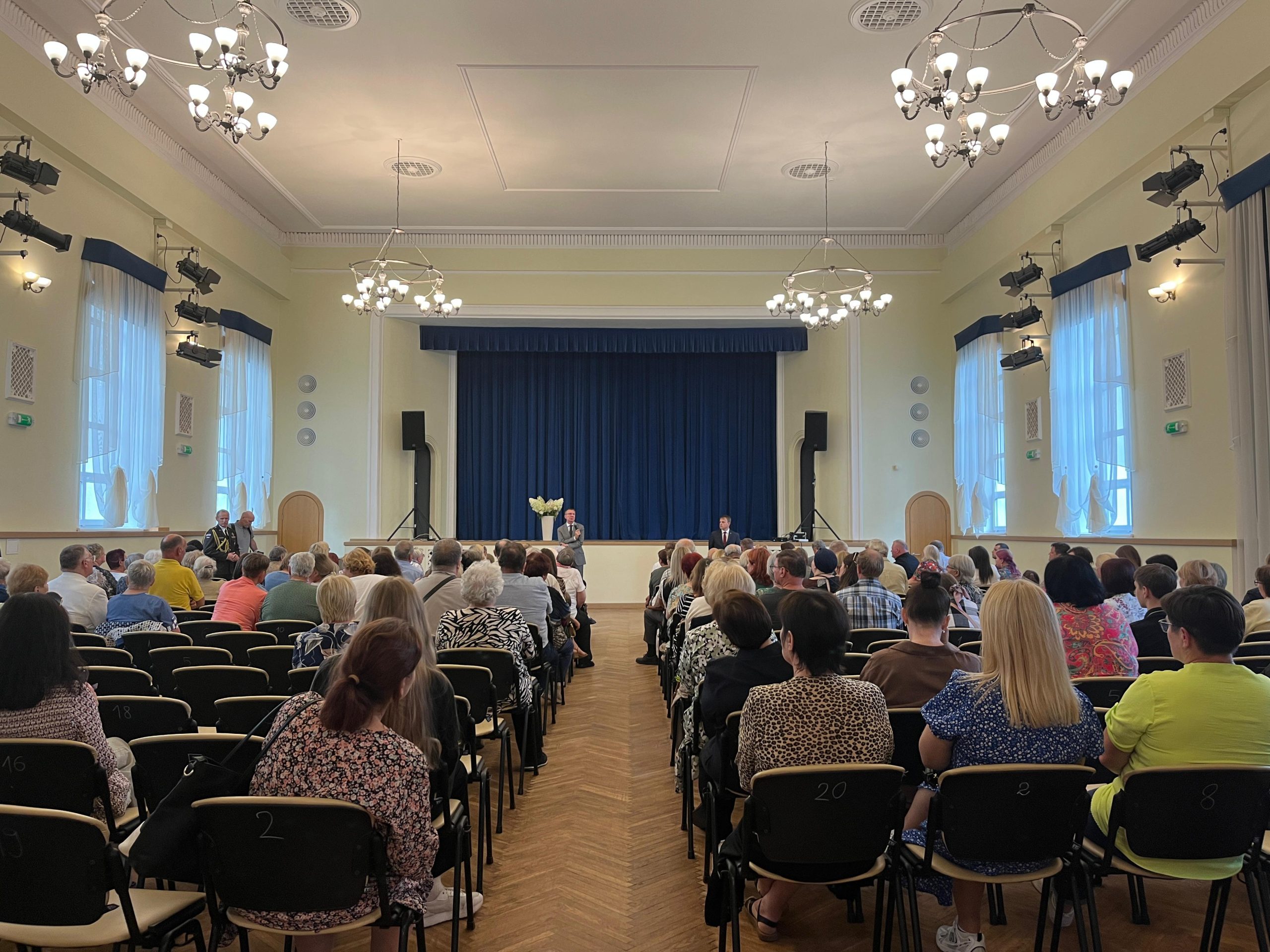Konference ar dalībniekiem kultūras namā