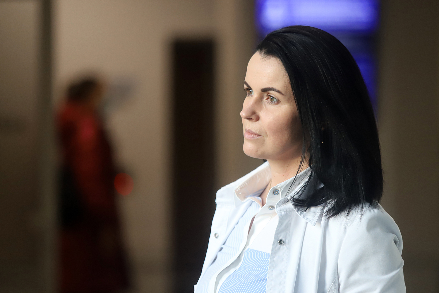 Paula Stradiņa Klīniskās universitātes slimnīcas Plaušu slimību un torakālās ķirurģijas centra vadītāja pneimonoloģe Zaiga Kravale stāsta par idiopātisko plaušu fibrozi