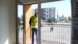 Jaunā daudzdzīvokļu nama būvniecība Latvijā
