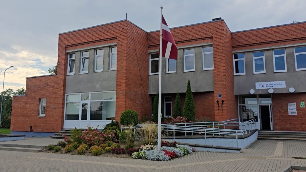 Bauskas slimnīcas Iecavas filiāles ēkas ārpuse