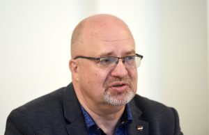 Valkas novada domes priekšsēdētājs Vents Armands Krauklis.