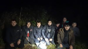Nelikumīgi imigranti aizturēti uz Latvijas robežas naktī