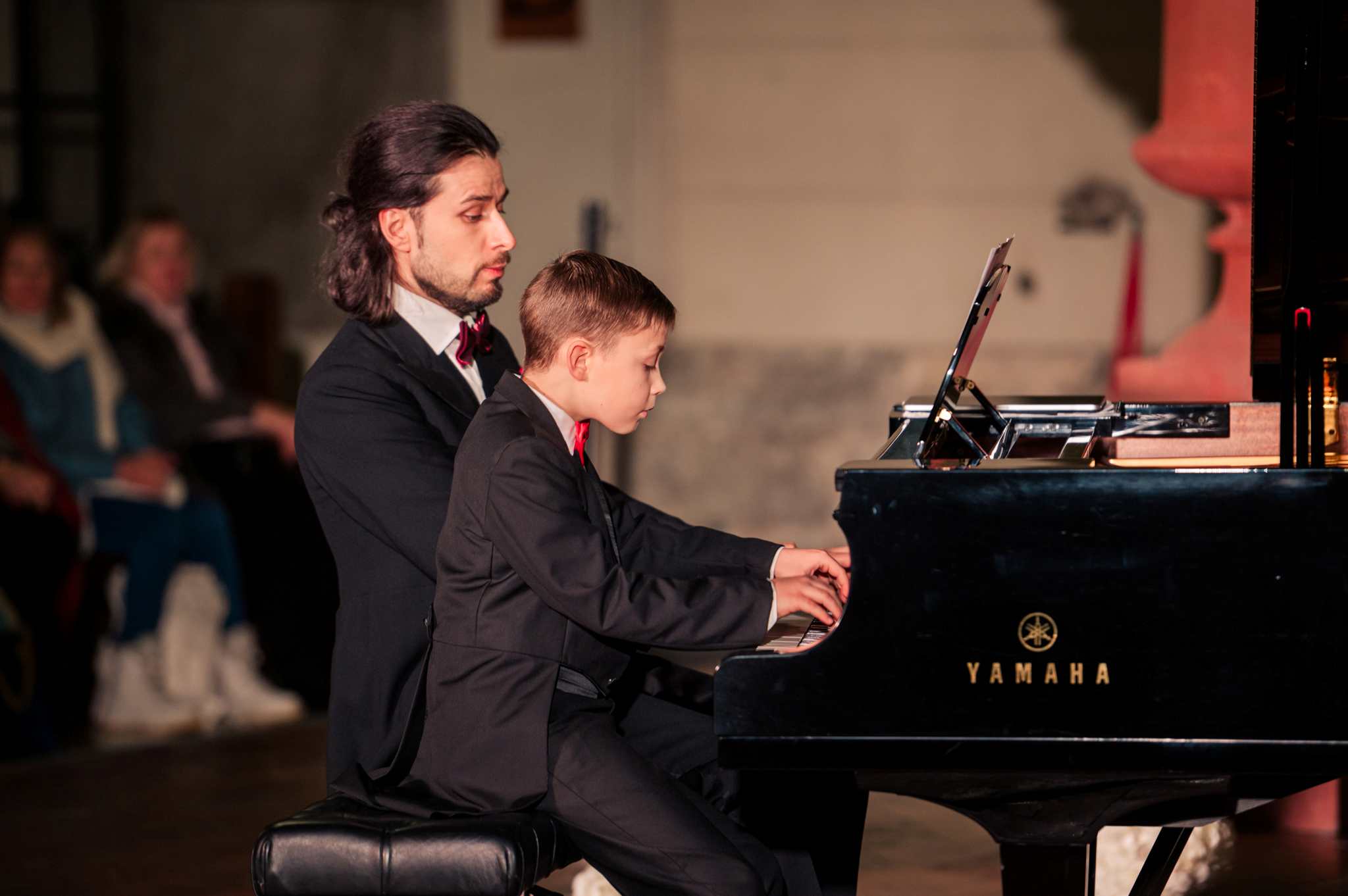 Ziemassvētku prelūdija Rīgas Domā – pilna zāle un izcili pianisti