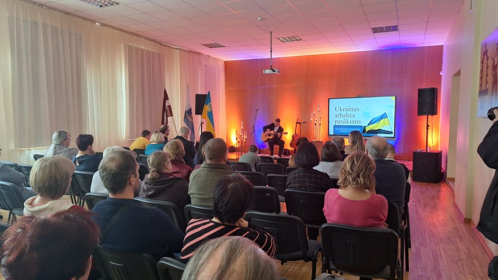 Koncerts Ukrainas atbalstam Jaunjelgavā