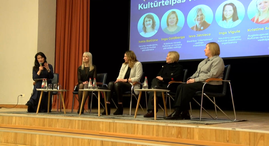 Paneļdiskusija kultūras forumā Augšdaugavas novadā
