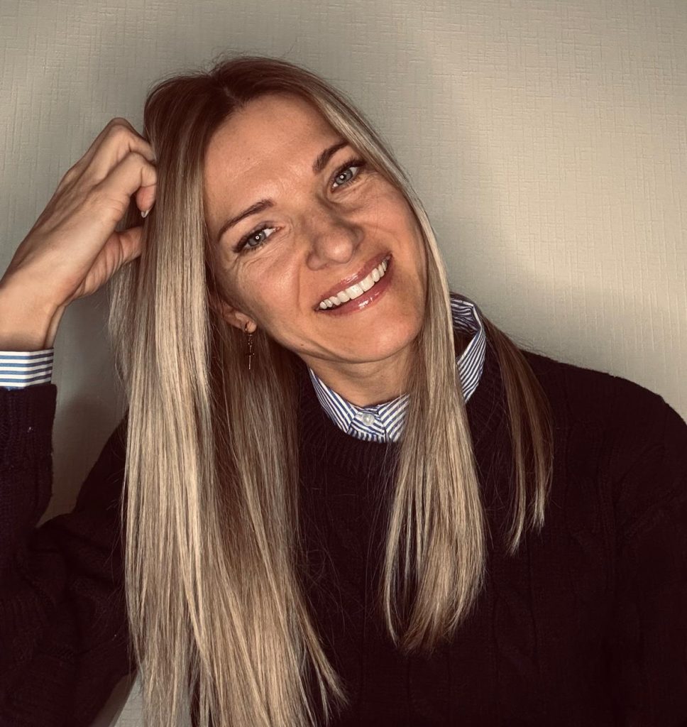 Agnese Maizīte portreta fotogrāfijā