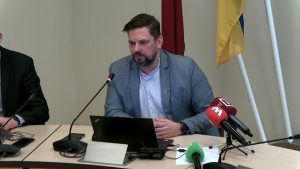 Ogres novada domes priekšsēdētājs Andris Krauja (NA)
