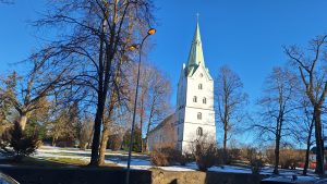 Dobeles Evaņģēliski luteriskā baznīca pilsētas centrā