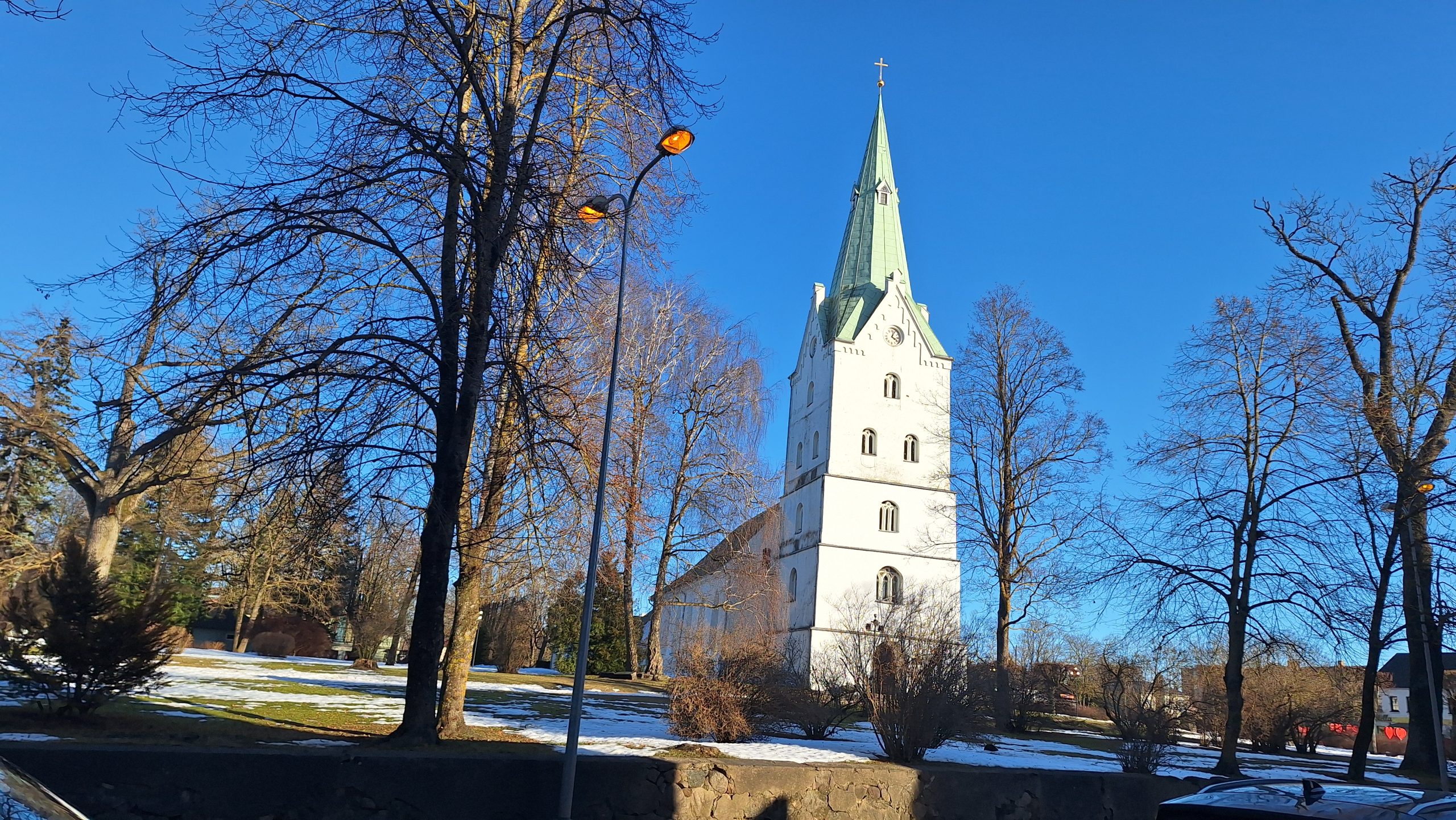 Dobeles Evaņģēliski luteriskā baznīca pilsētas centrā