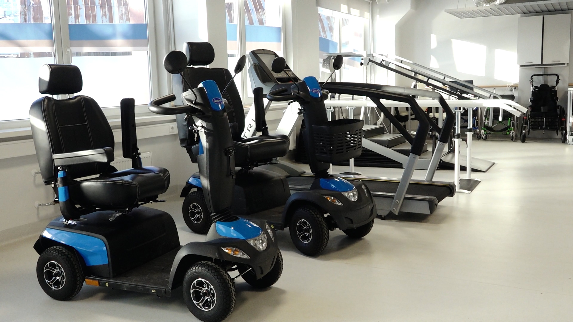 Elektriskie skūteri un rehabilitācijas aprīkojums Vaivaru centrā