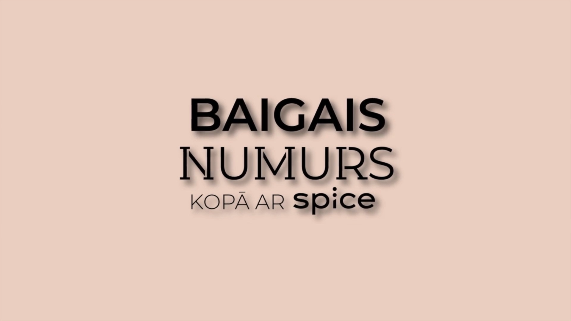 Baigais numurs