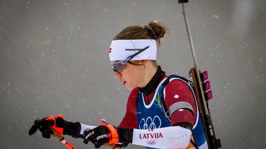 Latvijas biatloniste Estere Volfa sacensībās pasaules junioru čempionātā