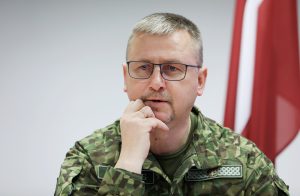 Valsts robežsardzes priekšnieks ģenerālis Guntis Pujāts.