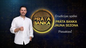 Erudīcijas spēles “Prāta banka” vadītājs Toms Bergs