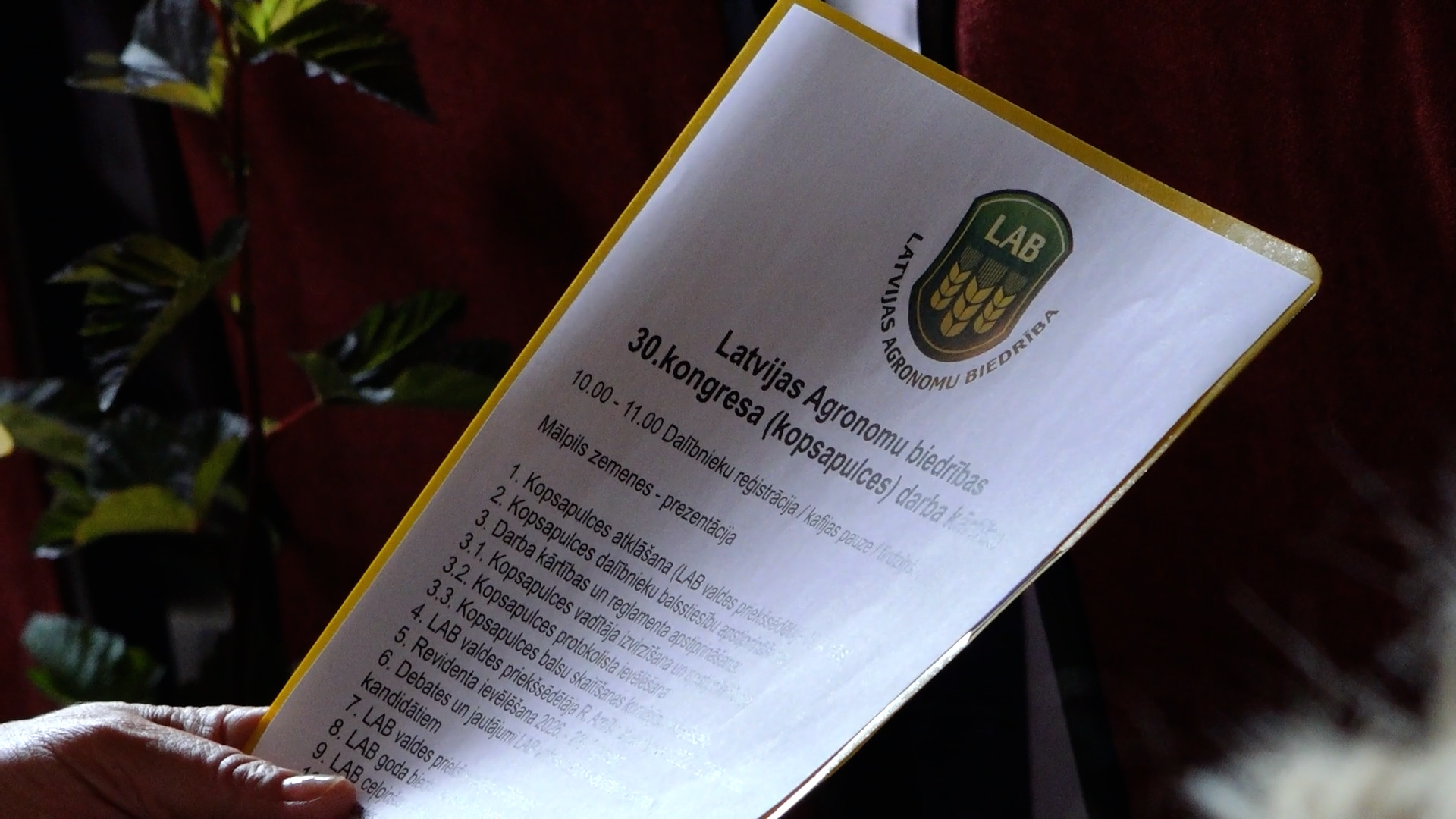 Latvijas Agronomu biedrības 30. kongress