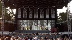 Operas “Madama Butterfly” iestudējums Siguldas pilsdrupu estrādē