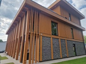 Meža pētīšanas stacijas jaunā biroja ēka Jelgavā