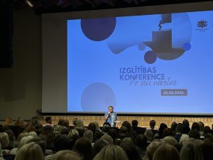 Pedagogu konference “Ar soli nākotnē” Aizkrauklē pirms jaunā mācību gada.