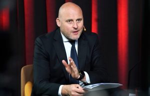 Premjerministrs Andris Kulbergs (AS) intervijas laikā