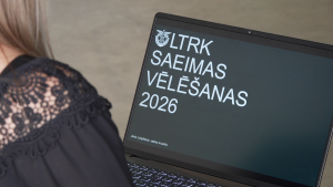 LTRK Saeimas vēlēšanu 2026 prezentācija priekšvēlēšanu debatēs Kuldīgā