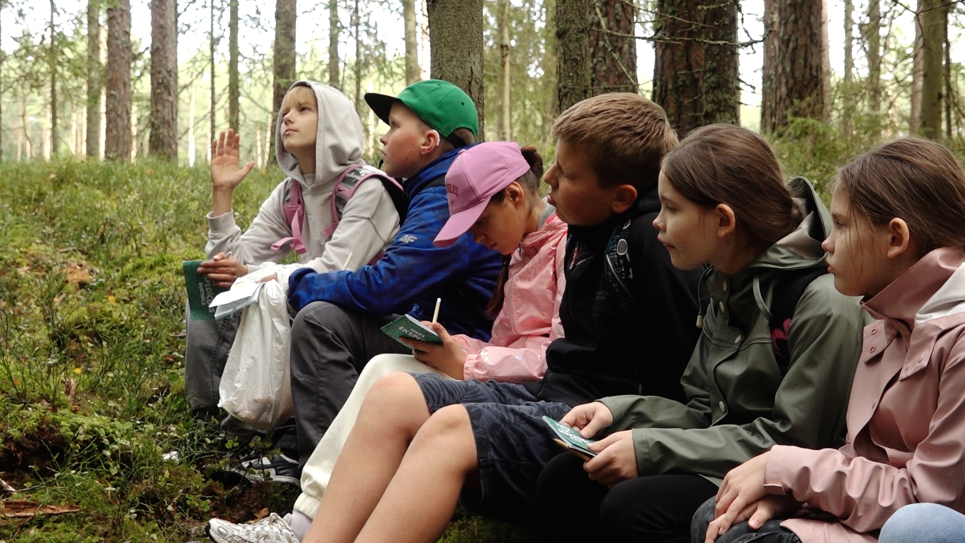 6. klašu skolēni piedalās “Latvijas valsts mežu” Meža ekspedīcijā