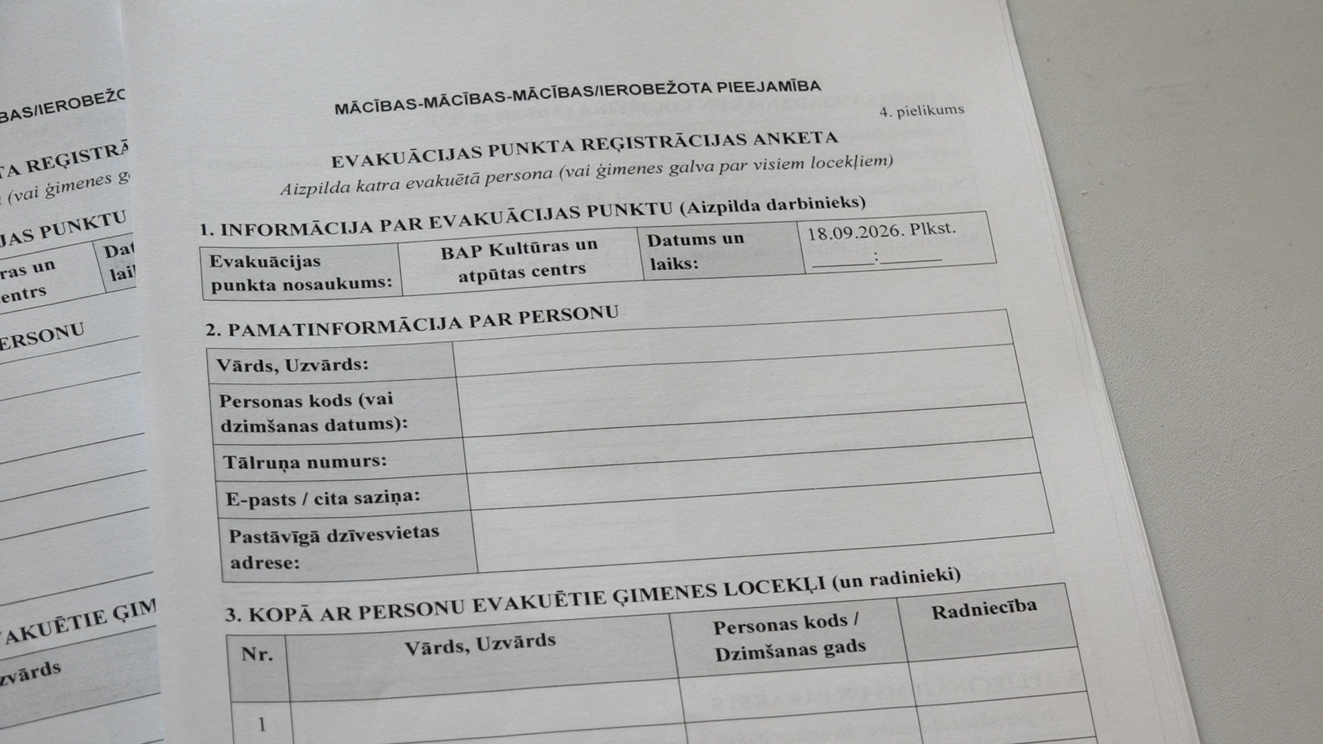 Civilās aizsardzības mācības “Balvu vilks” Balvu novadā