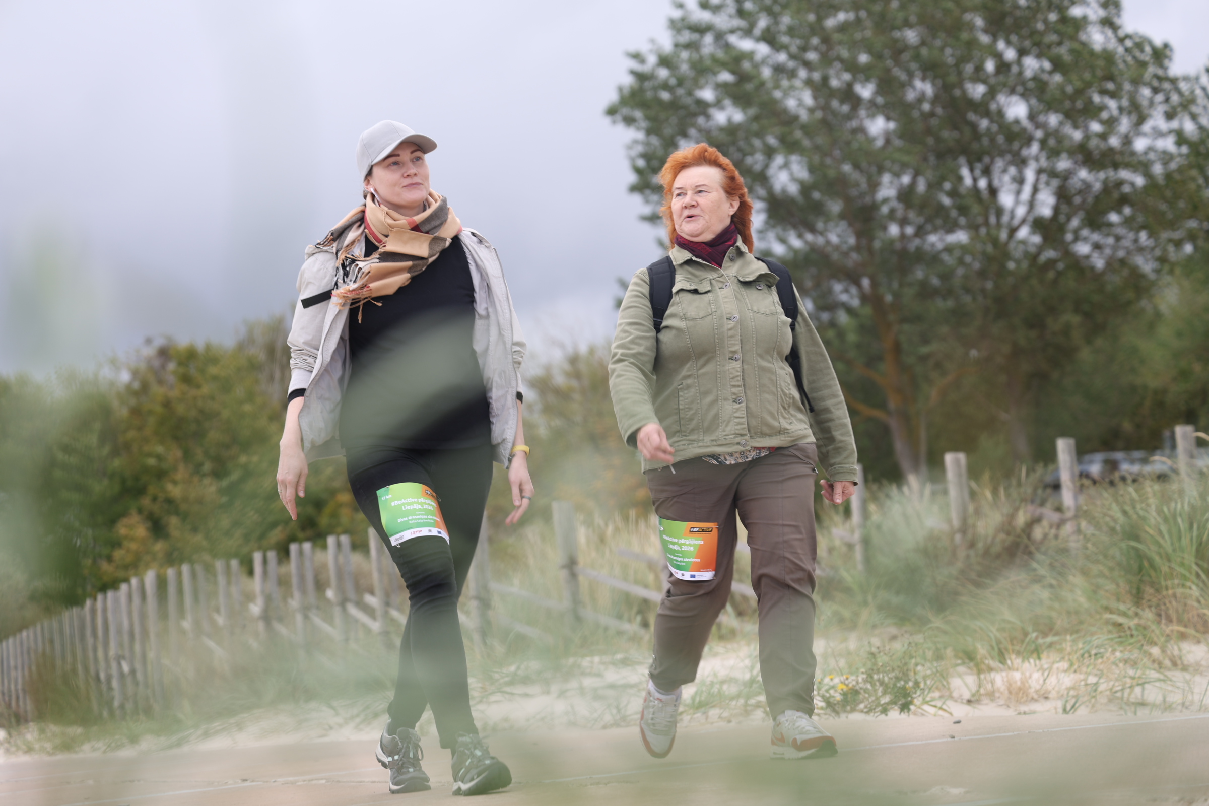 “BeActive” pārgājiena dalībnieces Liepājā