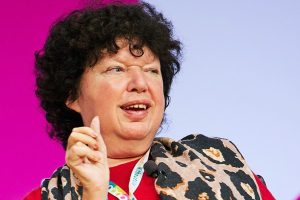 Gunta Anča pasākuma laikā