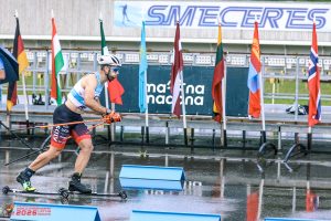 Latvijas rollerslēpotājs pasaules čempionāta trasē Madonā